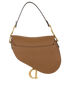Saddle, &pound;2,100, Handbags, Brown, Leather, Back view